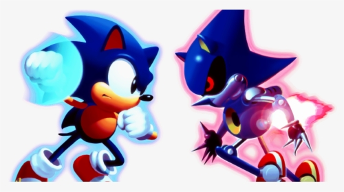 Metal Sonic Sonic Cd Artwork, HD Png Download, Free Download