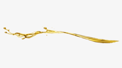 Gold Oil Splash Png, Transparent Png, Free Download