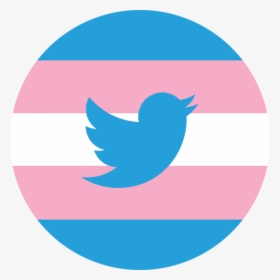 Twitter Trans Flag Rgb , Png Download - Trans Flag Circle Transparent, Png Download, Free Download