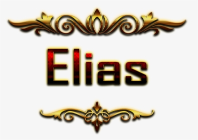 Elias Decorative Name Png - Amit Name, Transparent Png, Free Download