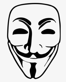 Hacker We Are Anonymous Clipart , Png Download - Hacker Mask Png Transparent, Png Download, Free Download