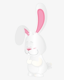 Cute White Bunny Clipart, HD Png Download, Free Download