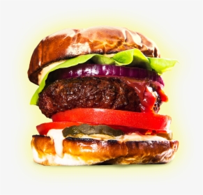 Veggie Burger Clipart Meat Food - Tgi Fridays Impossible Burger, HD Png Download, Free Download