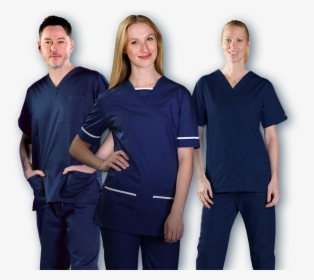 Work In Style Nursing Scrubs - Standing, HD Png Download, Free Download