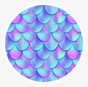 #scales #holographic #holo #blue #purple #mermaid #pretty - Circle, HD Png Download, Free Download