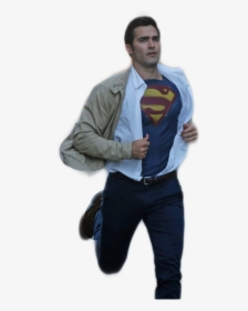 #superman #supergirl #tylerhoechlin #freetoedit - Tyler Hoechlin Clark Kent, HD Png Download, Free Download