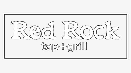 Red Rock - Line Art, HD Png Download, Free Download