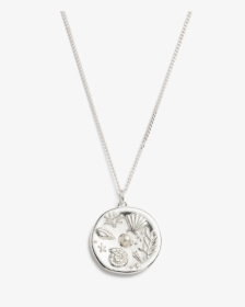 By The Sea Coin Necklace - Locket, HD Png Download, Free Download