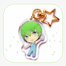 Image Of Jjba Foo Fighters Clear Acrylic Charm - Cartoon, HD Png Download, Free Download