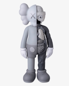Collection Of Free Kaws Drawing Figure - Kaws Companion Grey, HD Png Download, Free Download