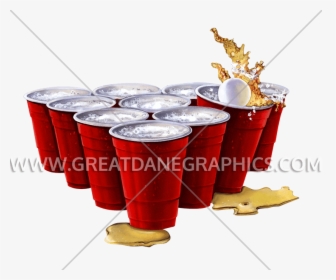 Beer Pong Cups Png - Beer Pong, Transparent Png, Free Download