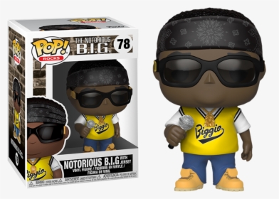 Notorious B - I - G - - Notorious B - I - G - In Jersey - Notorious Big Jersey Funko Pop, HD Png Download, Free Download