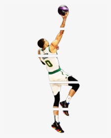#jaysontatum #comic - Basketball Moves, HD Png Download, Free Download