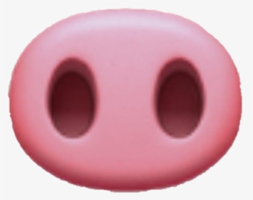 Pig Nose Emoji Png - Pig, Transparent Png, Free Download