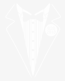 Tuxedo Outline Photo By Tim Dallinger - Tuxedo Animated, HD Png Download, Free Download