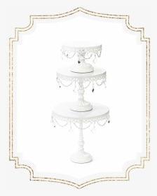Shop-preview White Chandelier Round Cake Stand - Cake Stand, HD Png Download, Free Download