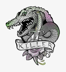Image Transparent Library Deadshot Drawing Logo - Dc Killer Croc Logo, HD Png Download, Free Download