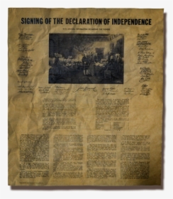 Signing Of The Declaration, HD Png Download, Free Download
