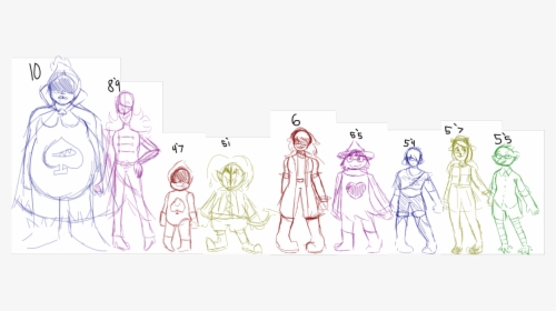 Some Deltarune Height Headcanons/design Headcanons - Illustration, HD Png Download, Free Download
