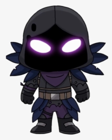 #freetouse #fortnite #sticker #raven #freetoedit - Chibi Raven Fortnite, HD Png Download, Free Download