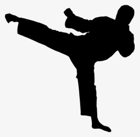 Chinese Martial Arts Karate Taekwondo Kuk Sul Do - Kung Fu Silhouette No Background, HD Png Download, Free Download