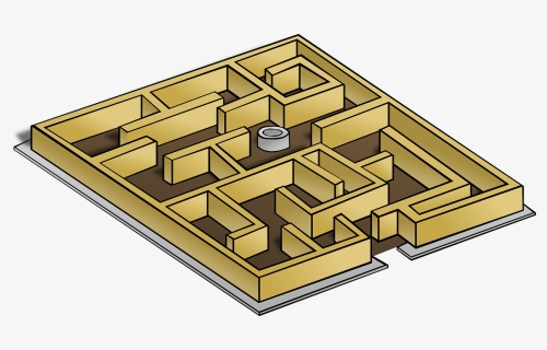 Puzzle,angle,labyrinth - Maze Clip Art, HD Png Download, Free Download