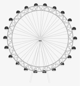 London Clipart Ferris Wheel London, HD Png Download, Free Download
