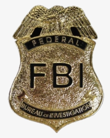 Fbi Badge Png - Badge, Transparent Png, Free Download