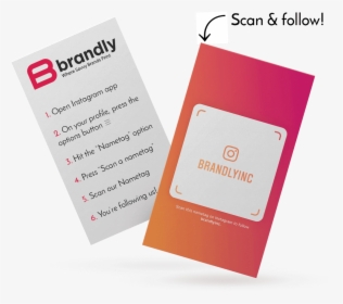 How To Use Instagram Nametags And Use It Successfully - Brochure, HD Png Download, Free Download