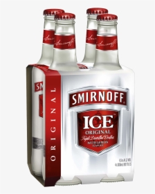 Smirnoff Ice Red Bottles 300ml 4 Pack - Smirnoff Ice 4 Pack, HD Png Download, Free Download