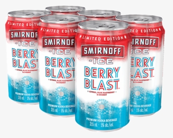 Smirnoff Ice Berry Blast 6/355c 6 X 355 Ml - Smirnoff Ice Berry Blast, HD Png Download, Free Download