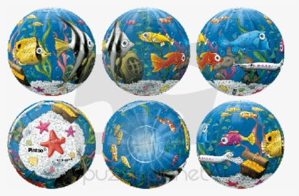 Home / 3d Puzzle / Keychain / Cute Fish Tank - Circle, HD Png Download, Free Download