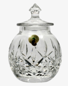 Waterford Lismore Crystal Honey Pot Hand Cut Irish - Antique, HD Png Download, Free Download