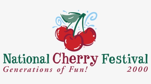 National Cherry Festival Logo Png Transparent - National Cherry Festival, Png Download, Free Download