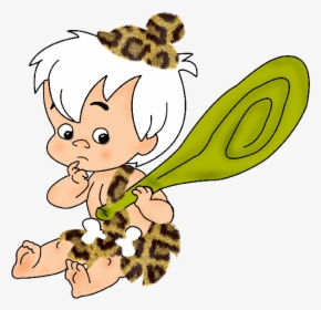 Baby Flintstones Baby Cartoon Characters Baby Clip - Flintstones Baby Bam Bam, HD Png Download, Free Download