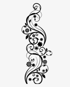 Abstract Ivy Wall Sticker - Abstract Sticker, HD Png Download, Free Download
