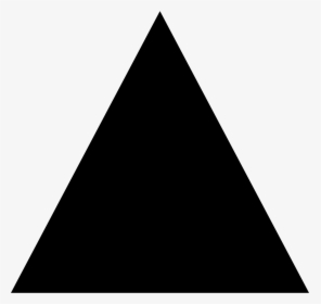 Triangle Png - Triangulo Preto, Transparent Png, Free Download
