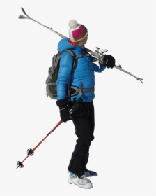 Skiing People Png , Png Download - People Walking Ski Png, Transparent Png, Free Download
