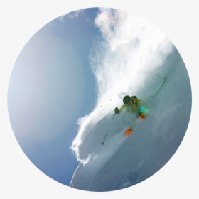 Skier On A Steep Slope - Surfing, HD Png Download, Free Download