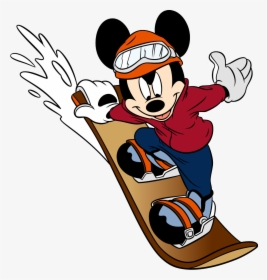 Mickey Mouse Cartoon Slide, HD Png Download, Free Download