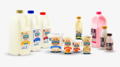 Milk Bottle Png , Png Download - Maleny Dairies, Transparent Png, Free Download