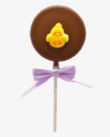 Easter Round Decorated Sucker - Duck, HD Png Download, Free Download