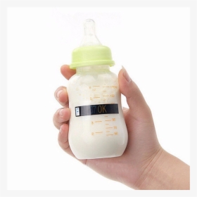 Baby Milk Bottle Reusable Digital Strip Test Temperature - Baby Bottle Temperature Sticker, HD Png Download, Free Download