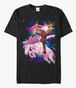 Tacos On A Unicorn Deadpool T-shirt - Deadpool Unicorn Sweater, HD Png Download, Free Download