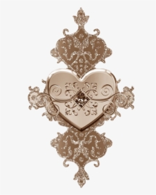 #heart #scrollwork #embellishment #valentinesday #wedding - Illustration, HD Png Download, Free Download