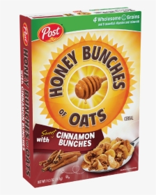 Post Cereal Png - Honey Bunches Of Oats With Cinnamon Bunches, Transparent Png, Free Download