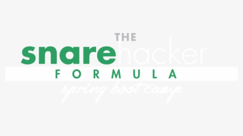 Snare Hacker Formula White - Graphic Design, HD Png Download, Free Download