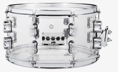 Pdp Chad Smith Signature Acrylic Snare Drum - Pdp Acrylic Snare Chad Smith, HD Png Download, Free Download
