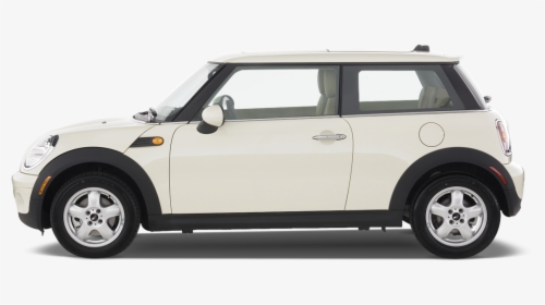- Red Mini Cooper Side View , Png Download - 2009 Mini Cooper Side, Transparent Png, Free Download