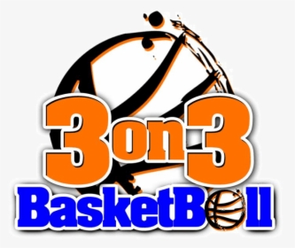 3 On 3 Basketball Logo, HD Png Download, Free Download